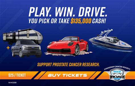 canadian cancer society lottery 2024|Rock The Road Raffle .
